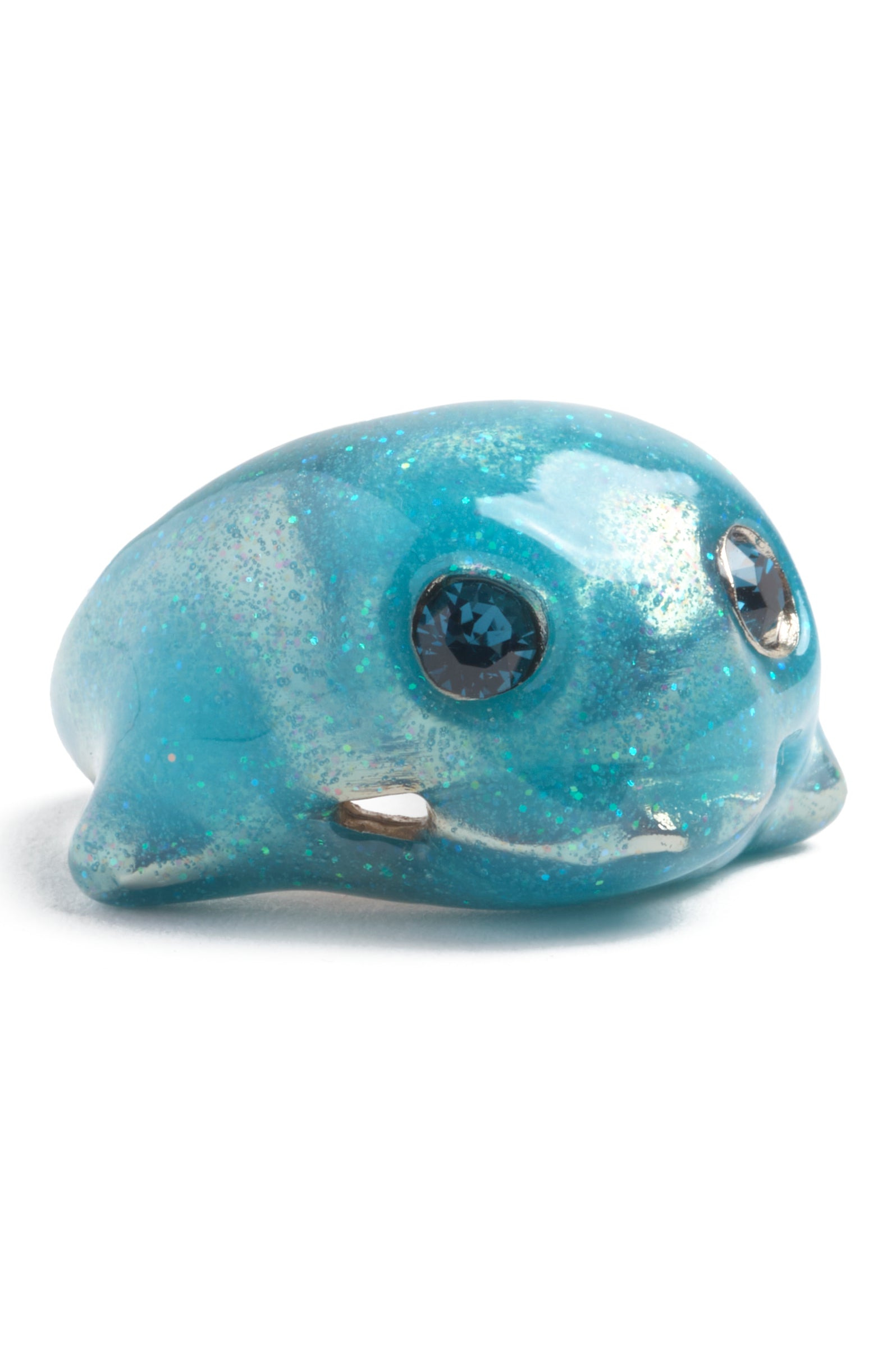 GLITTER SKY DOLPHIN BABY RING - 3