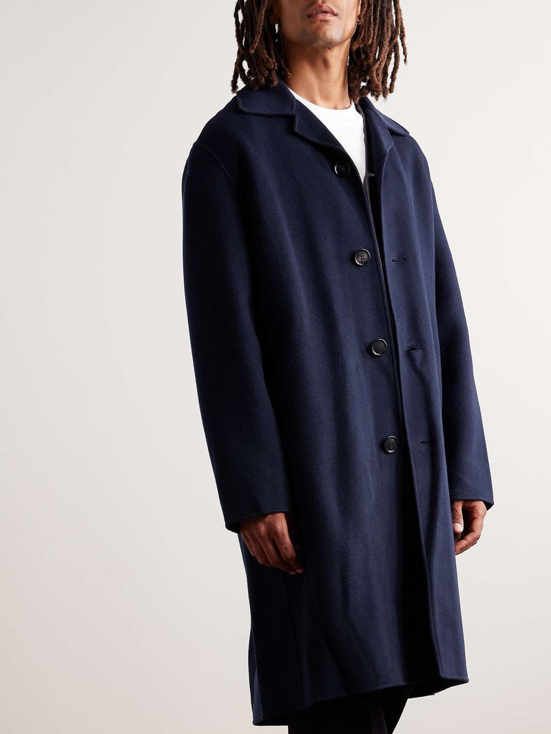 Double-Faced Virgin Wool and Cashmere-Blend Car Coat 4