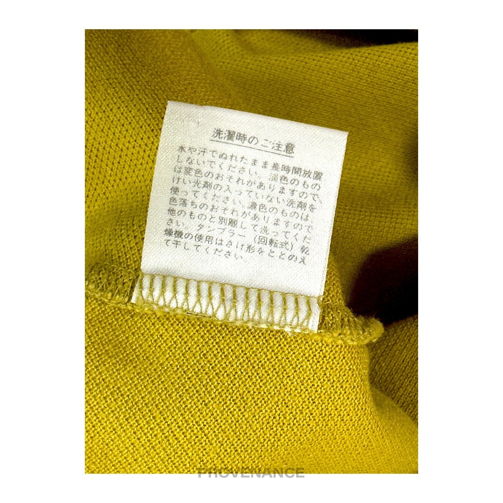 Lanvin Studio Polo Shirt Logo Floral - Golden Olive - 12