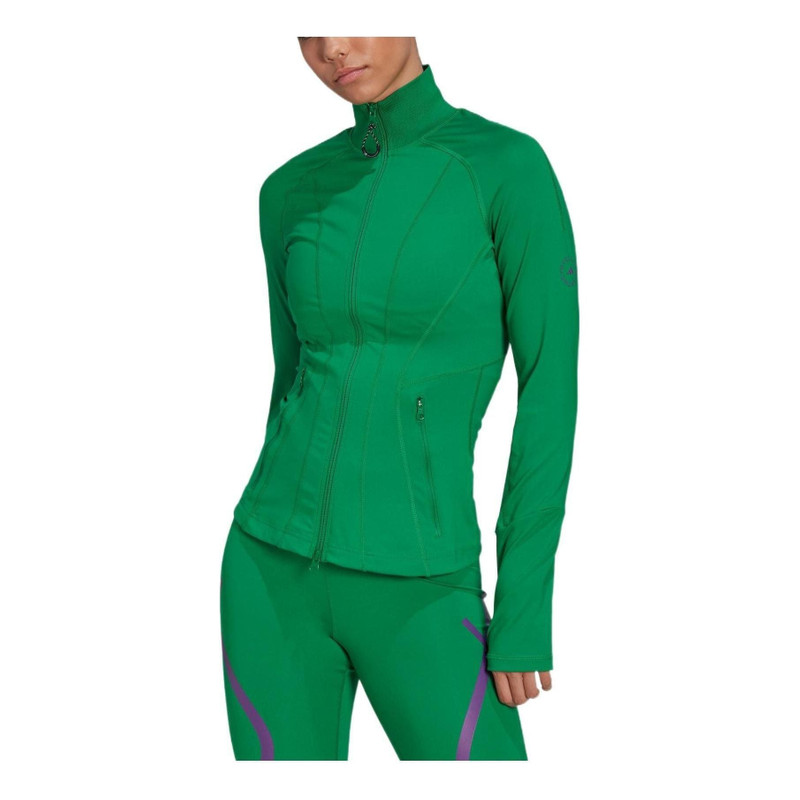 adidas (WMNS) adidas by Stella McCartney Truepurpose Training Jacket 'Green' HI6154 outlook