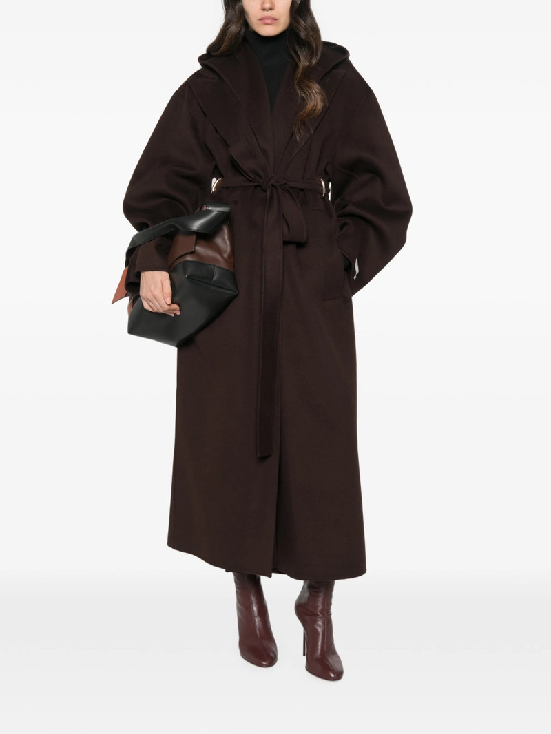 Sportmax Hooded Belted Coat 4