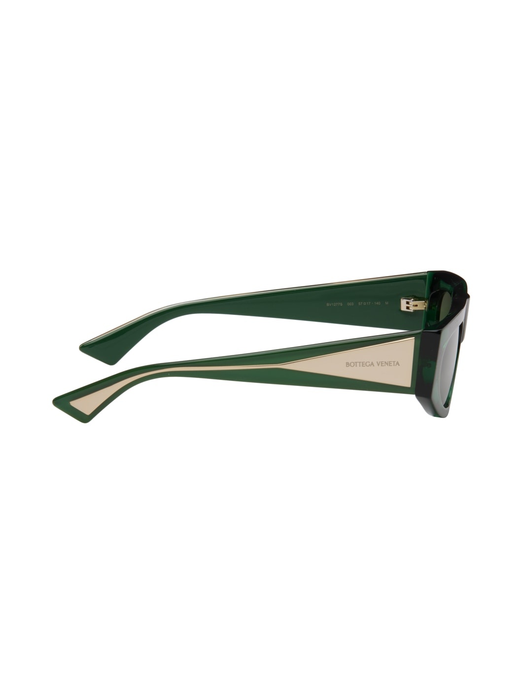 Green Rectangular Sunglasses - 2