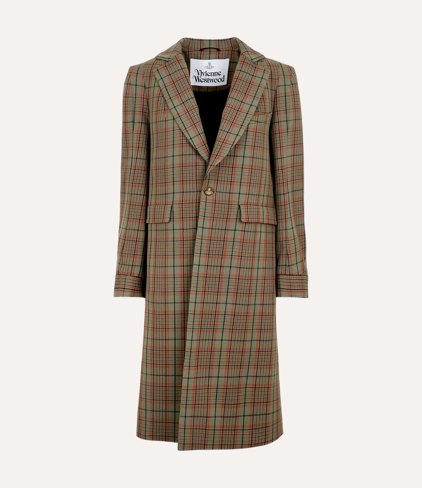 Vivienne Westwood Orb Button Wool Coat