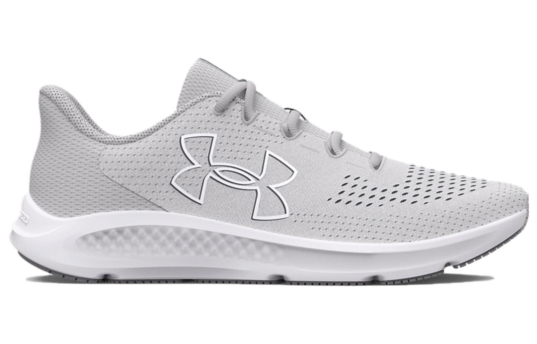 (WMNS) Under Armour Charged Pursuit 3 Running Shoes 'Grey' 3026523-100 - 2