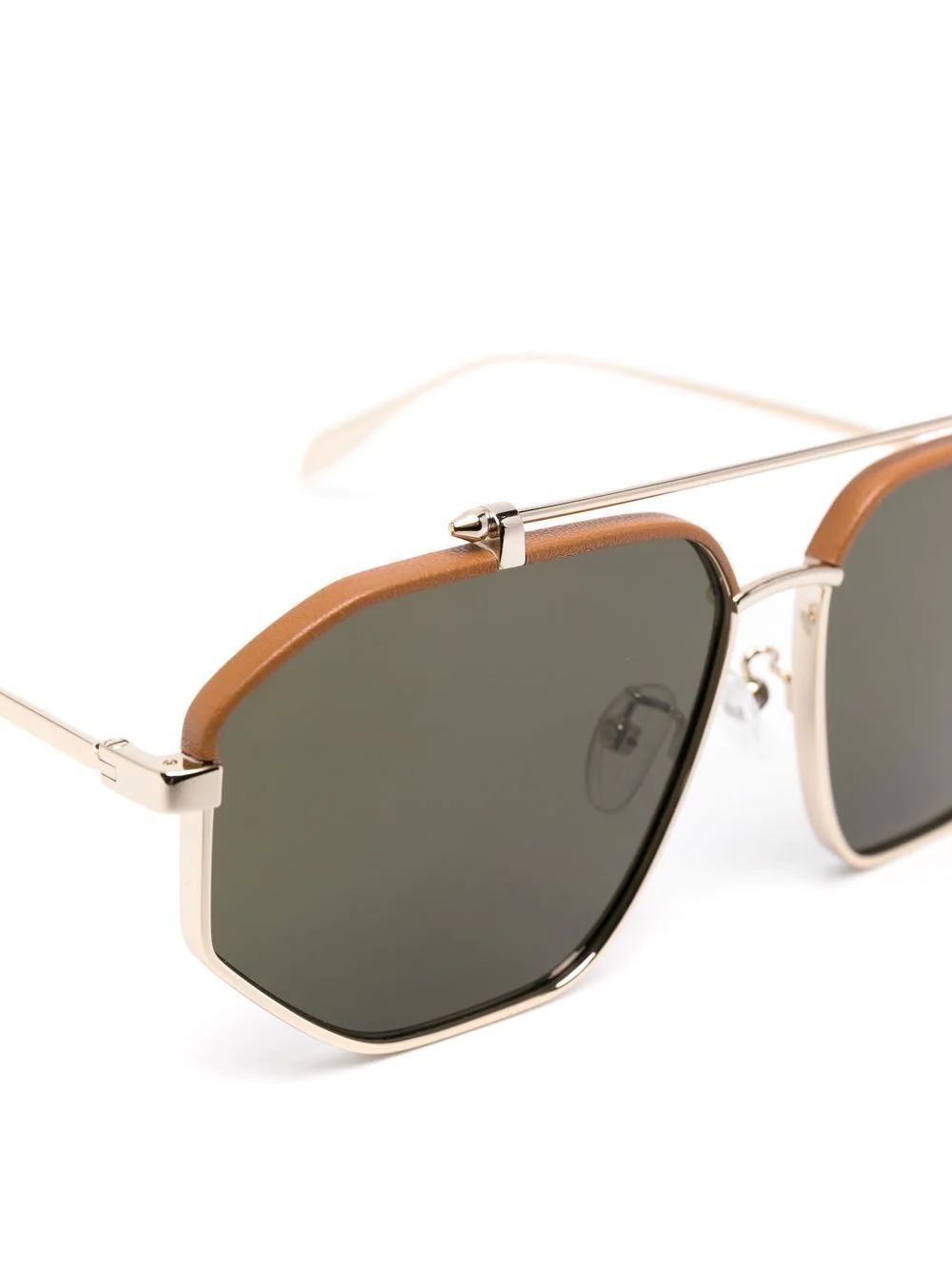 pilot-frame sunglasses - 3