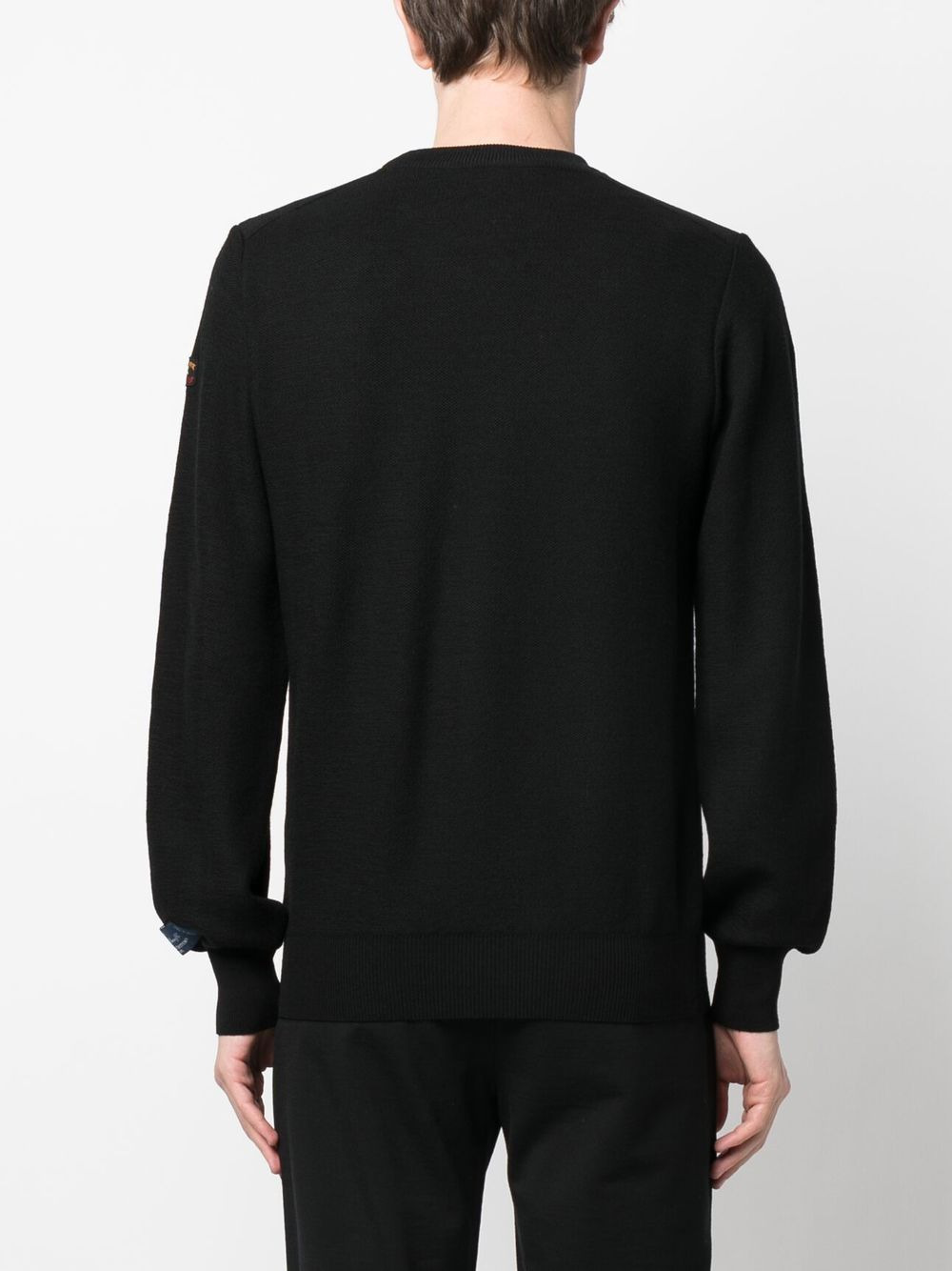 round-neck knitted jumper - 4