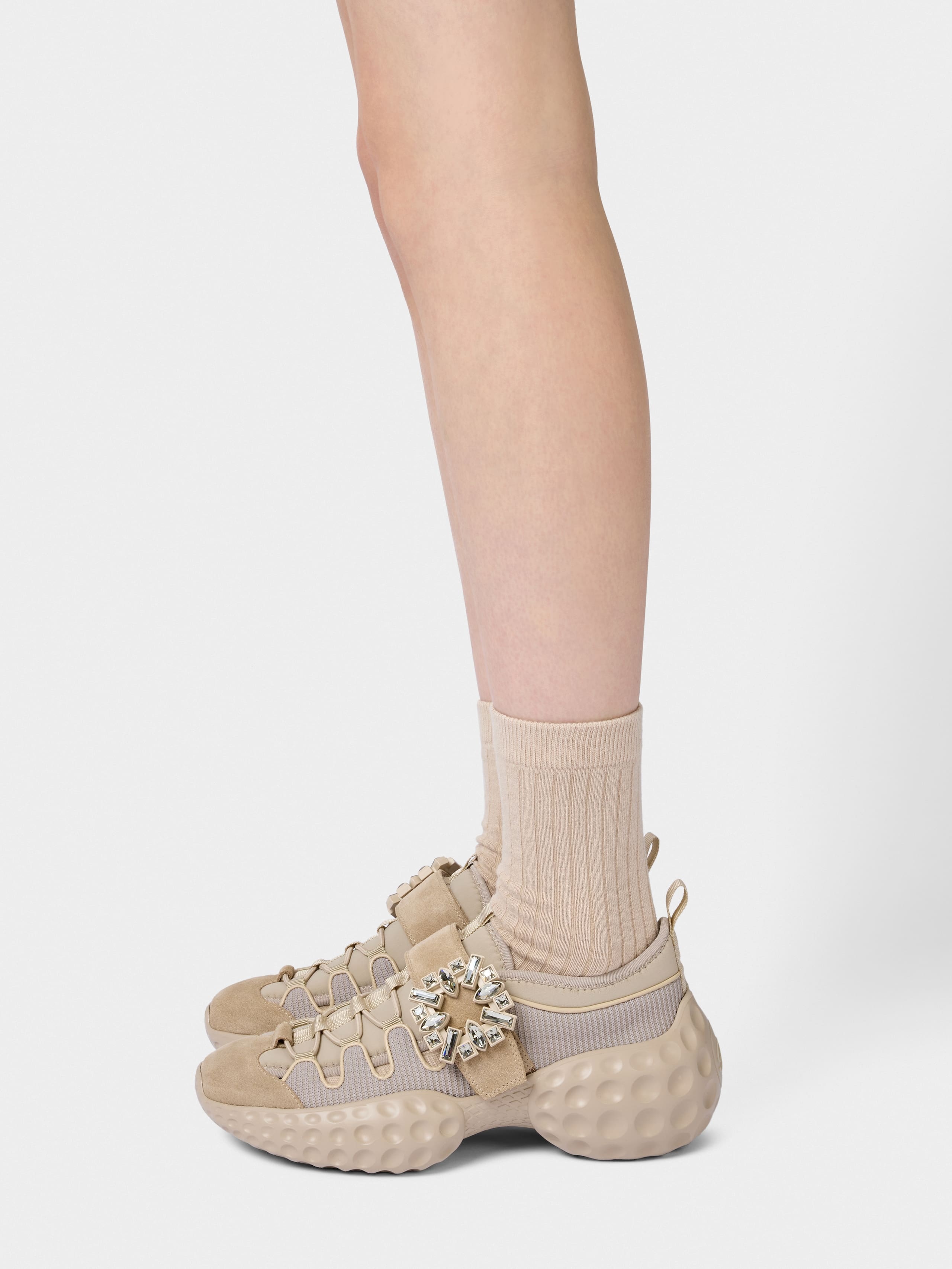 Viv' Run Light Trekky Sneakers in fabric - 8