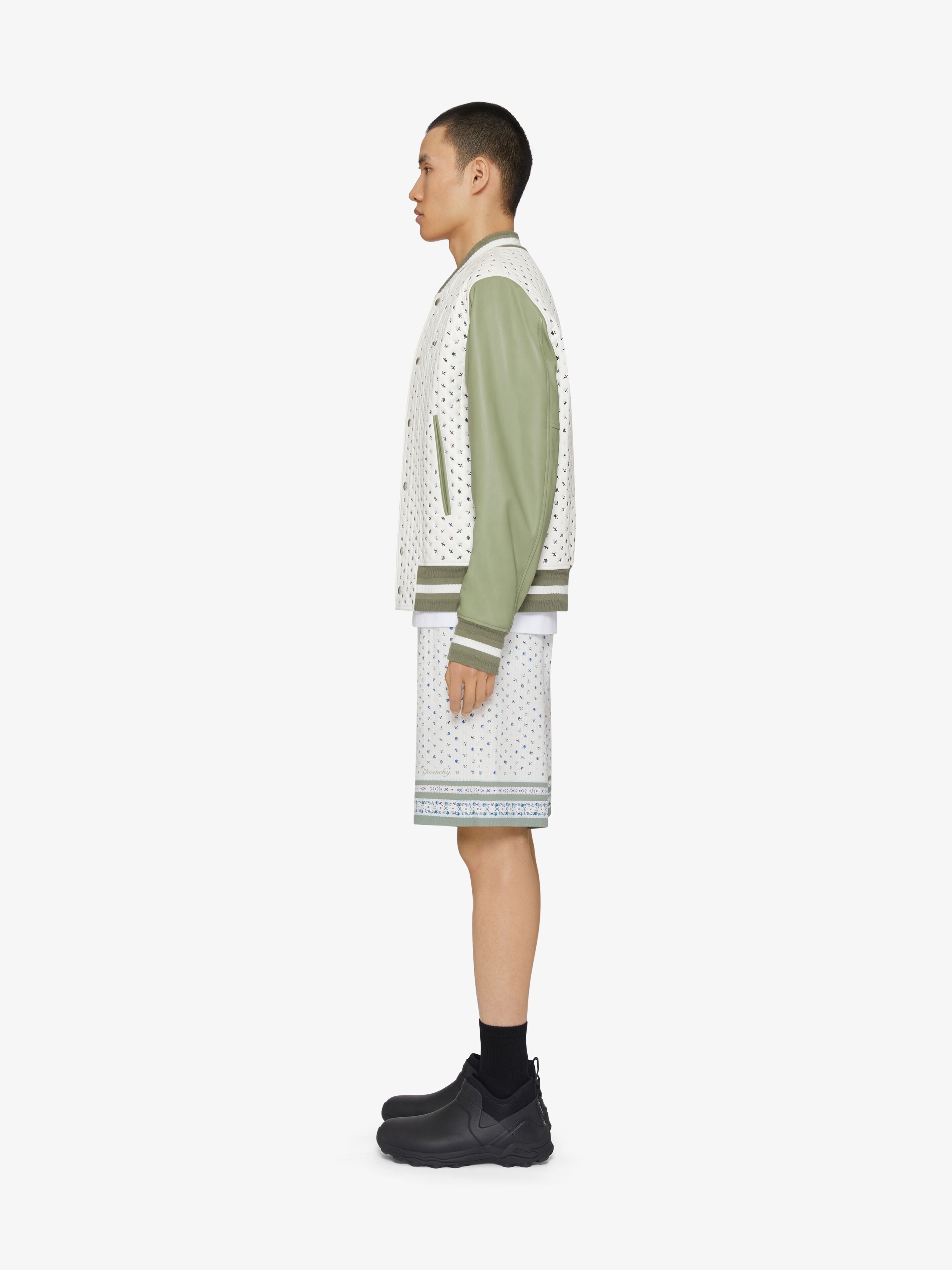 PRINTED BERMUDA SHORTS IN COTTON SEERSUCKER - 3