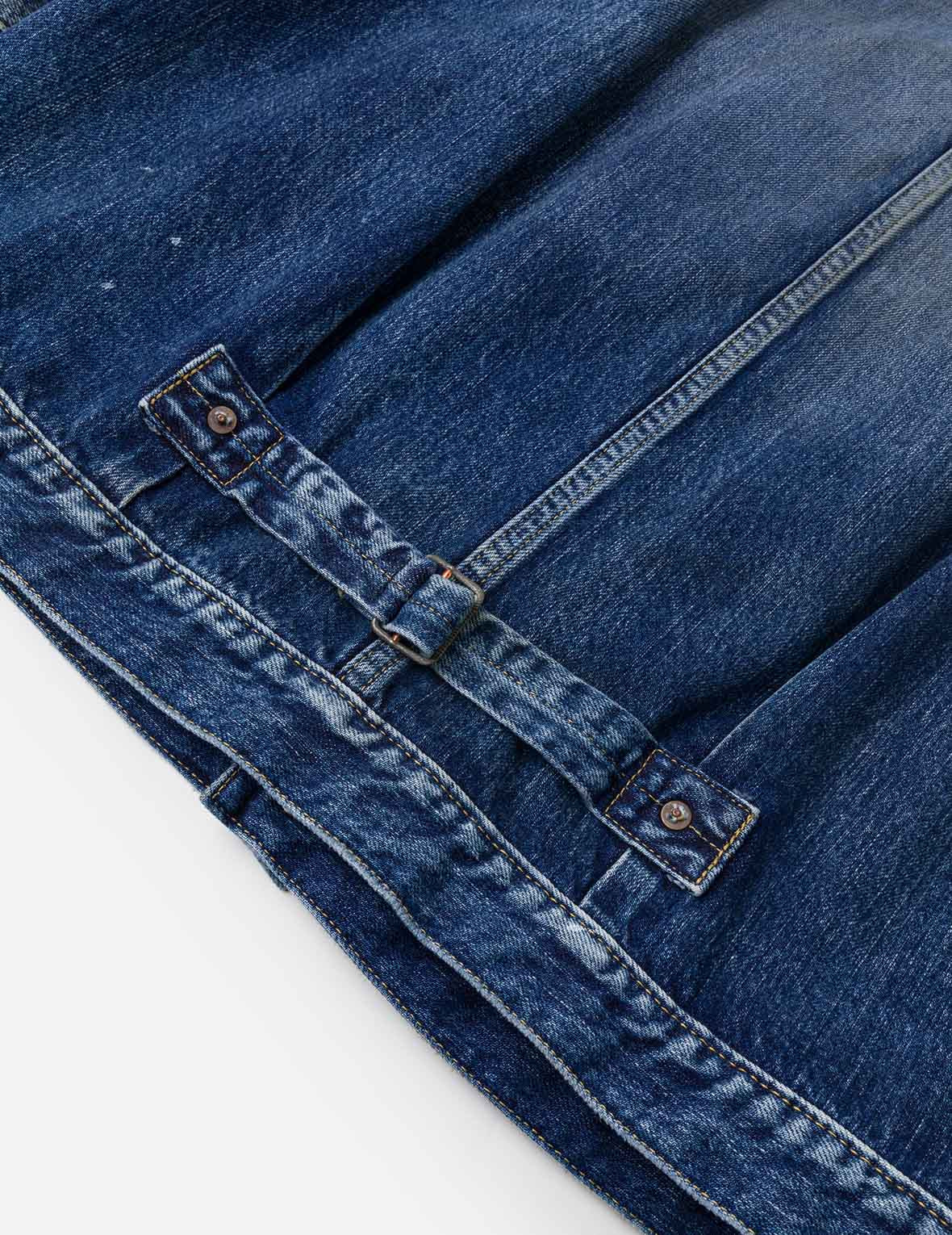 Seagull Print Regular Fit Denim Trucker Jacket - 13