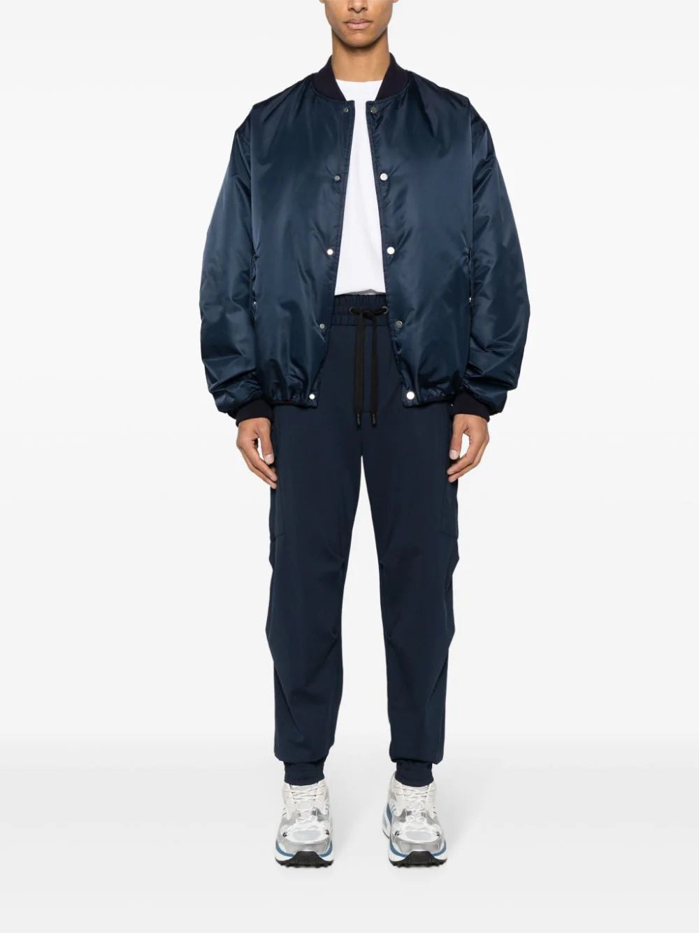 LOGO-PLAQUE CARGO PANTS - 2