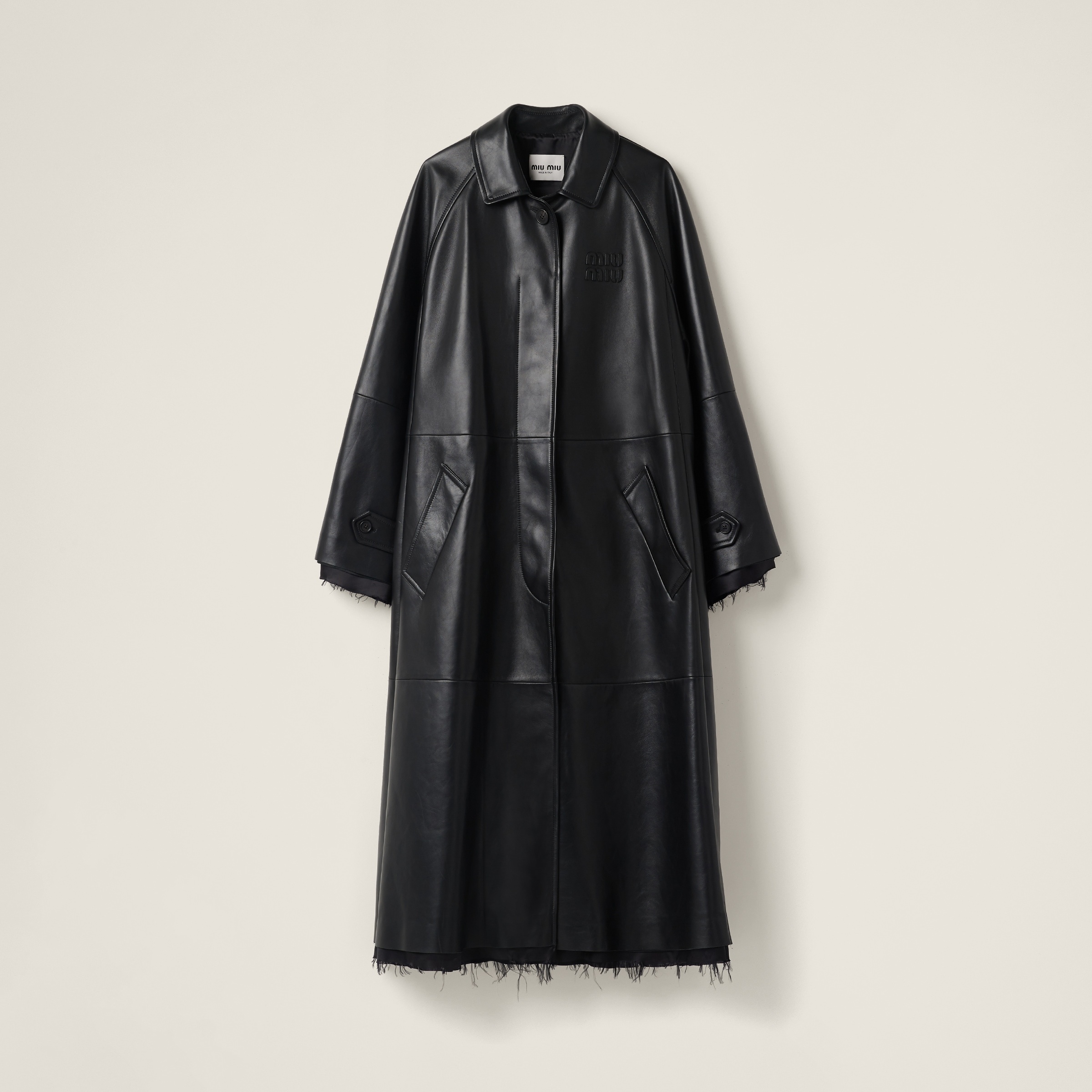 Nappa leather coat - 1