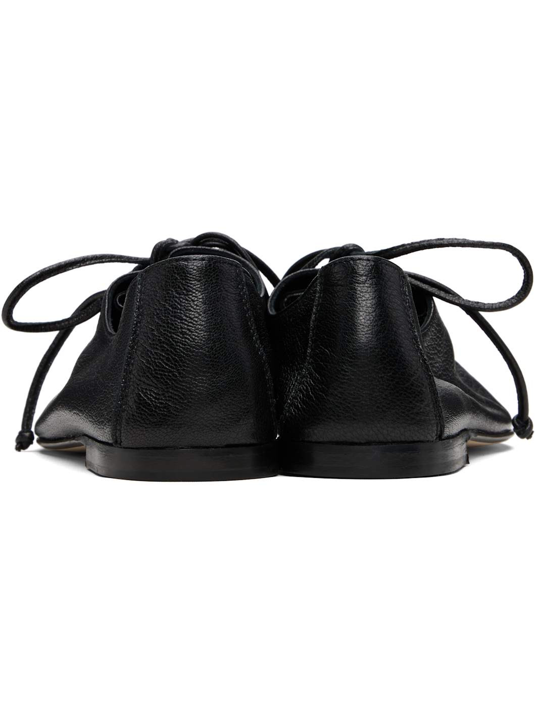 Black Plegada Supple Shiny Derbys - 2
