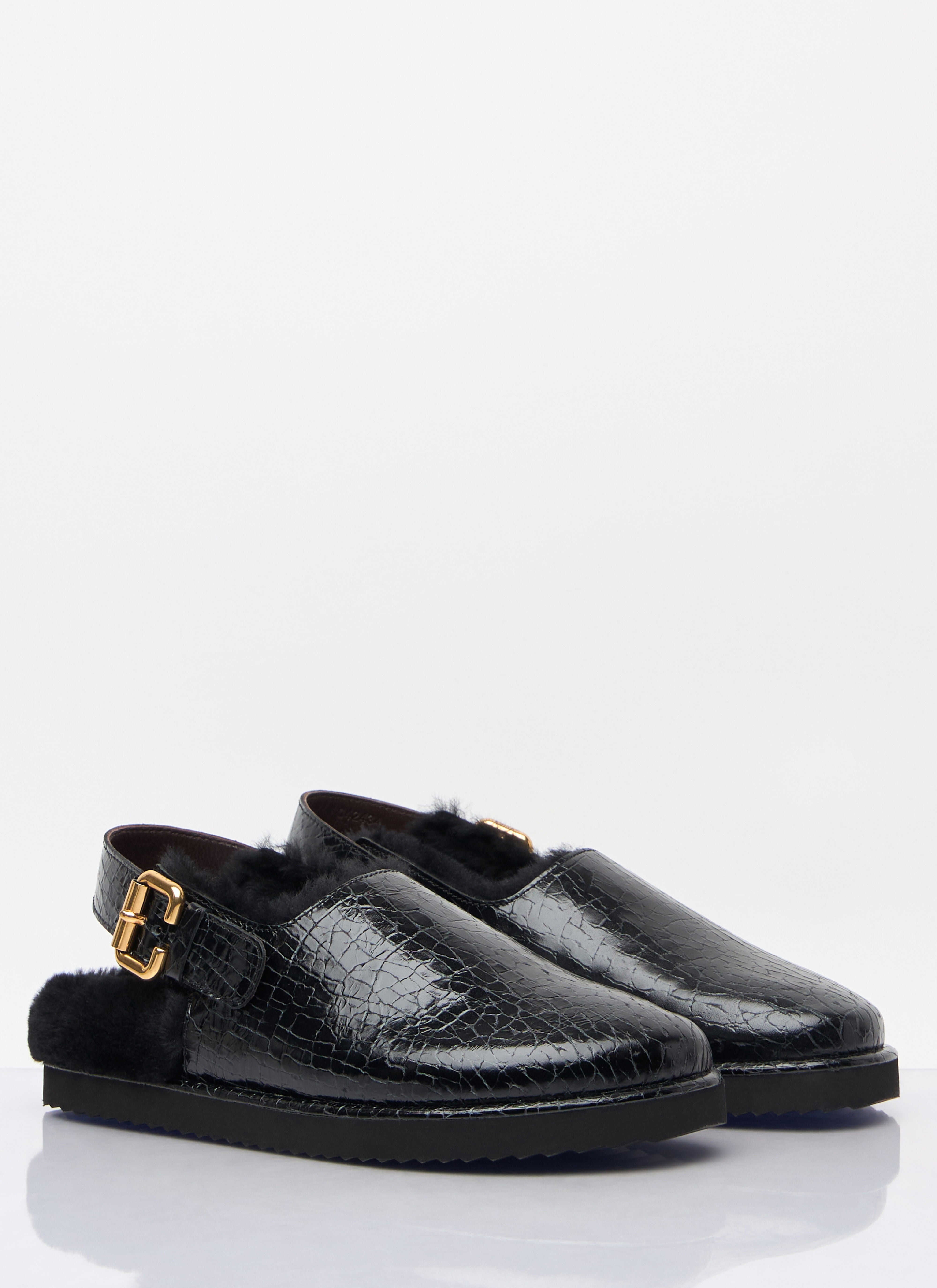 Chloe ニルスリンクハックミュル CHC24W06TPC 001 Chloé Chloé Women Nil Mules | luosophy | REVERSIBLE