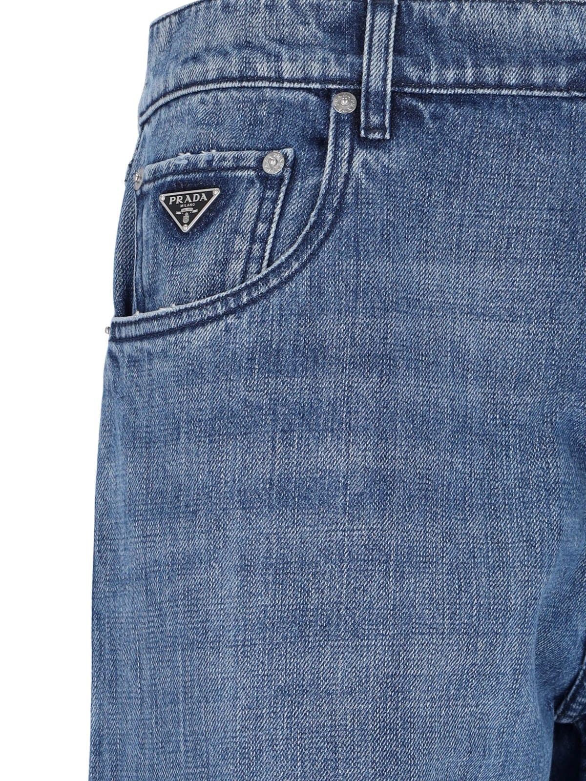 LOGO STRAIGHT JEANS - 4