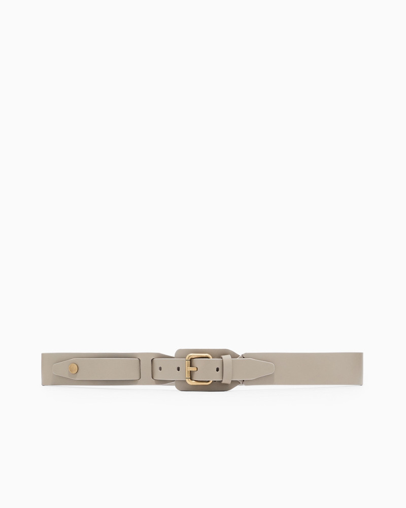 LEATHER BELT WITH BUCKLE COVER 3