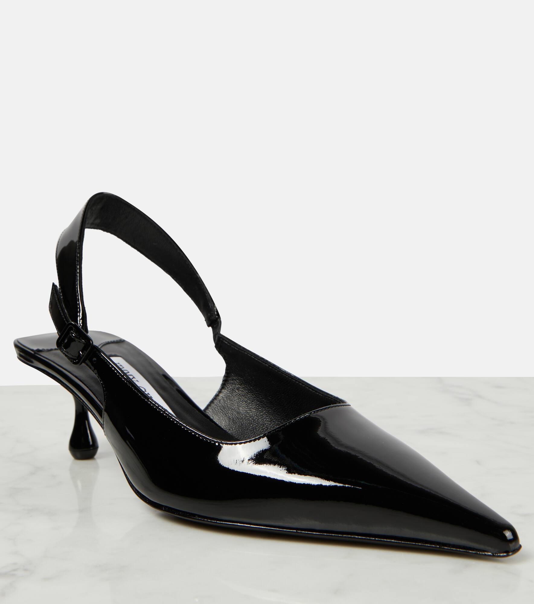 Amel 50 Pat leather slingback pumps - 6
