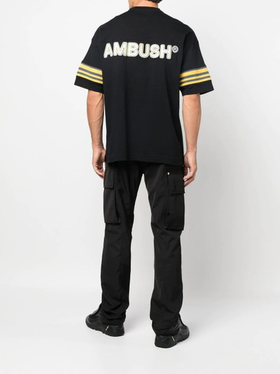 Ambush striped cotton T-shirt outlook