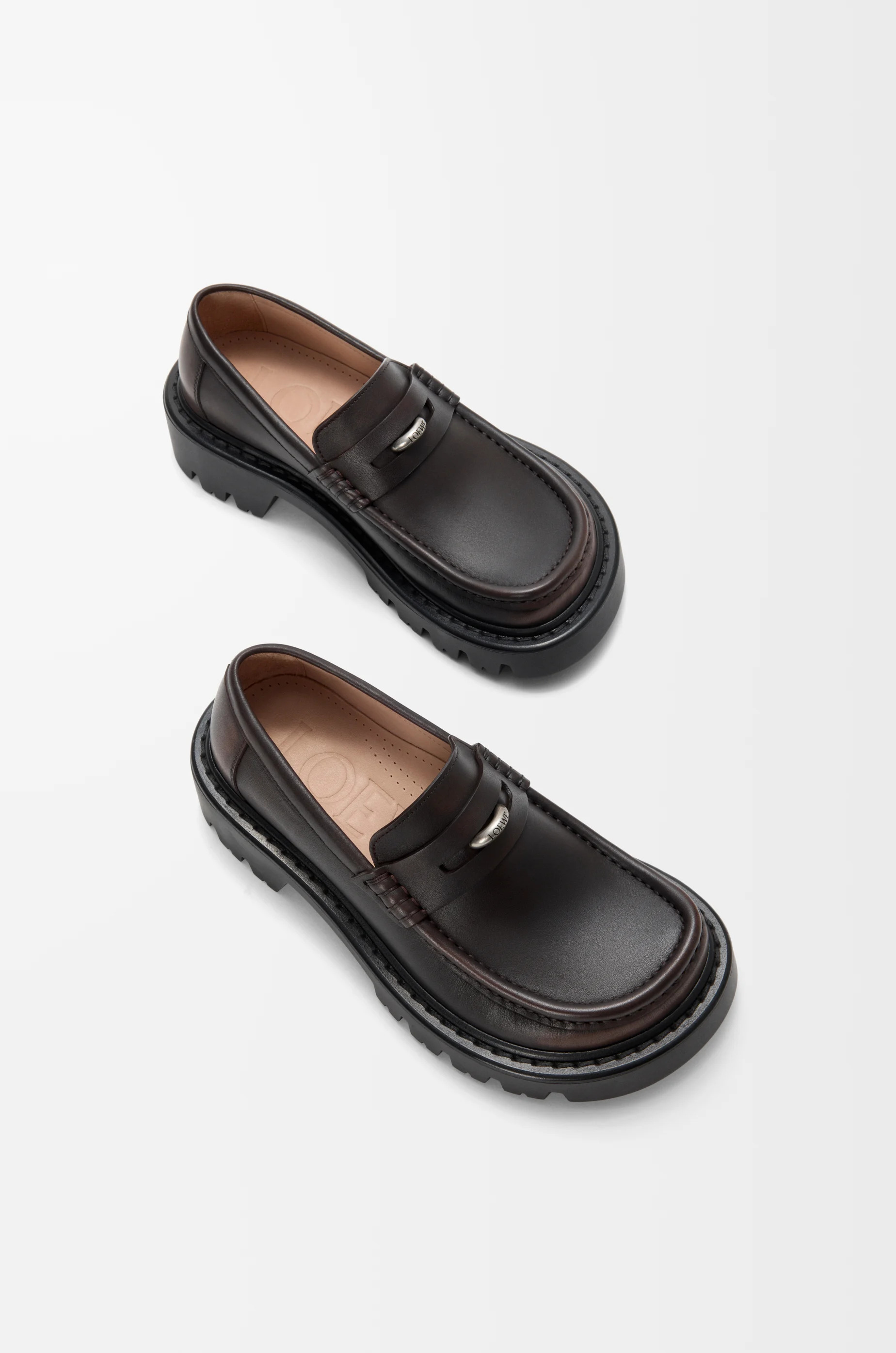 Sierra loafer in brushed-off calfskin - 3