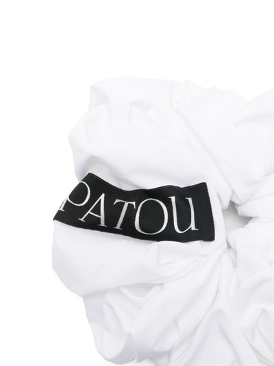 PATOU Large Patou cotton scrunchie outlook