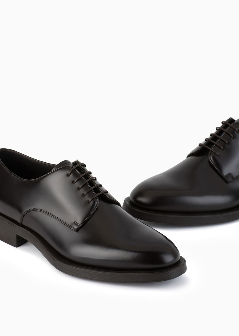 GIORGIO ARMANI Leather Derby shoes outlook