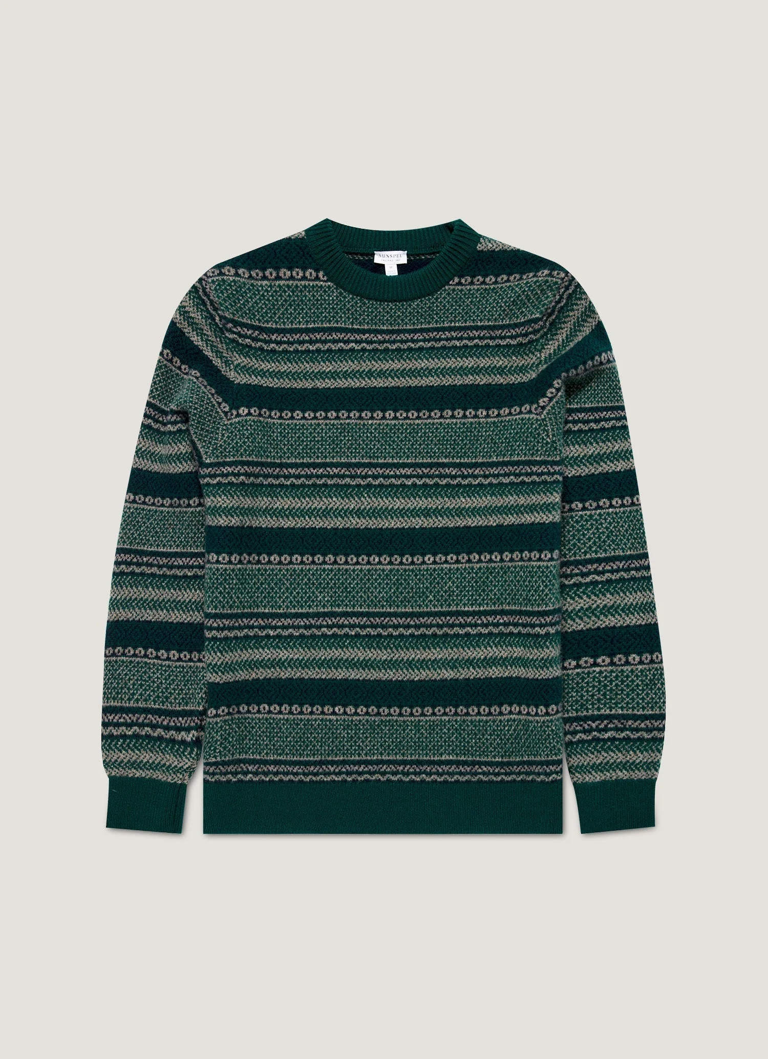 Lambswool Fair Isle Jumper - 1