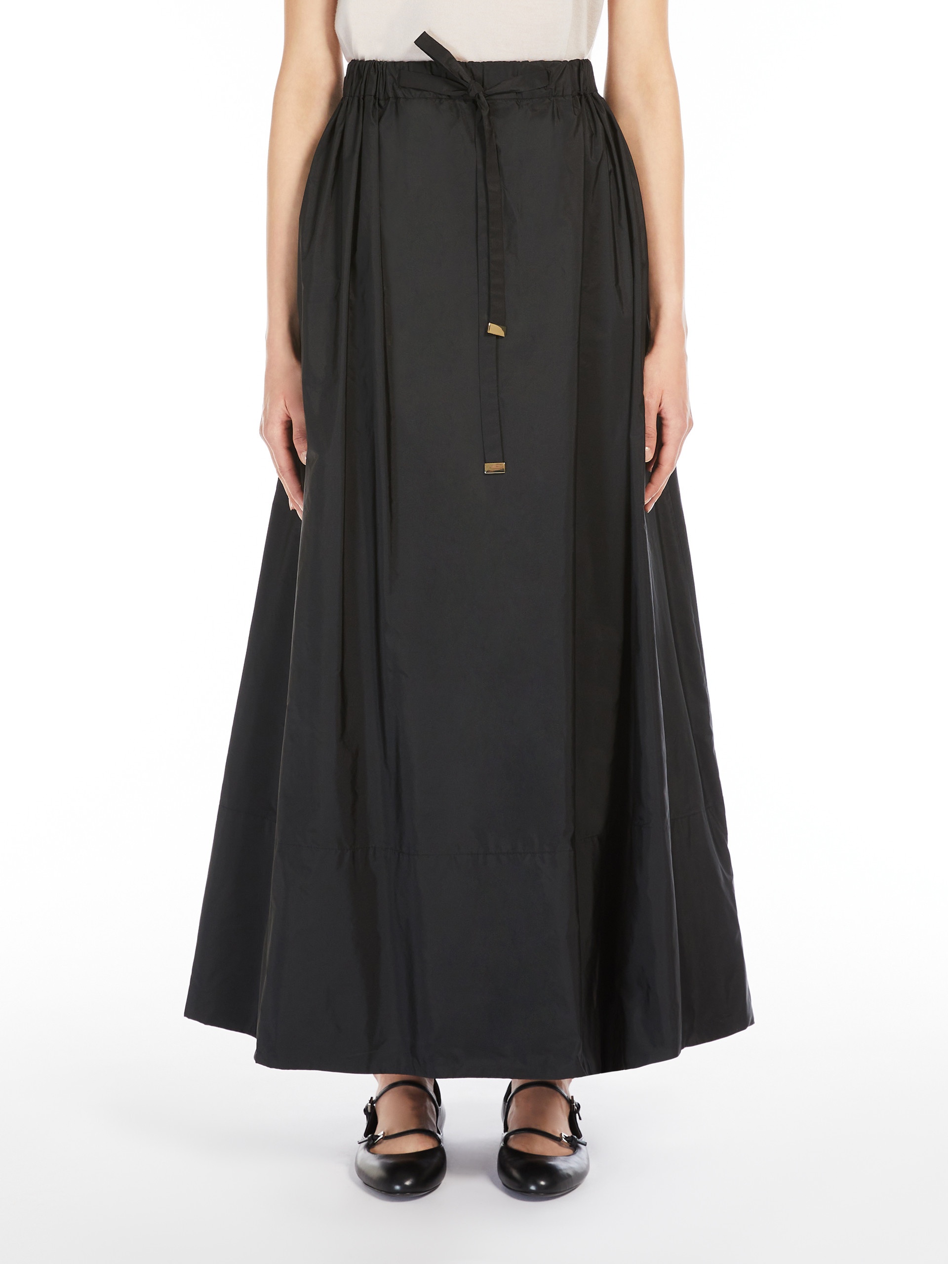 LIRICA Long taffeta skirt - 3