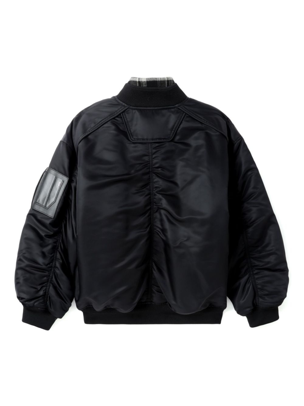 JUUN.J layered bomber jacket REVERSIBLE