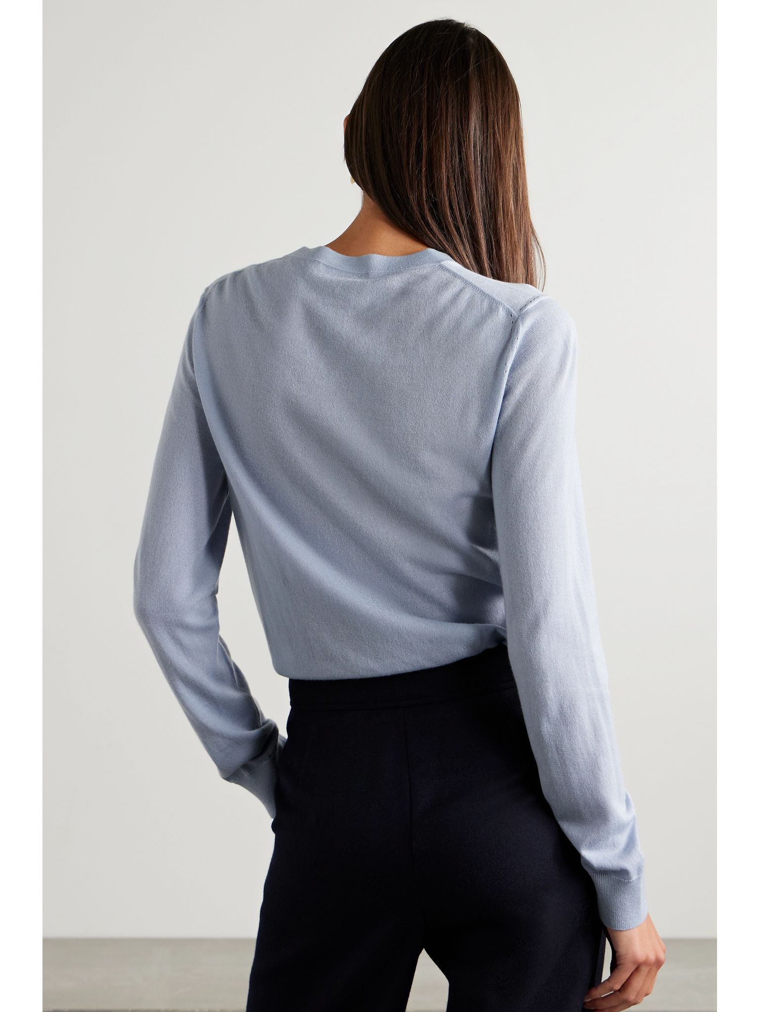 Cashmere sweater Blue - 4