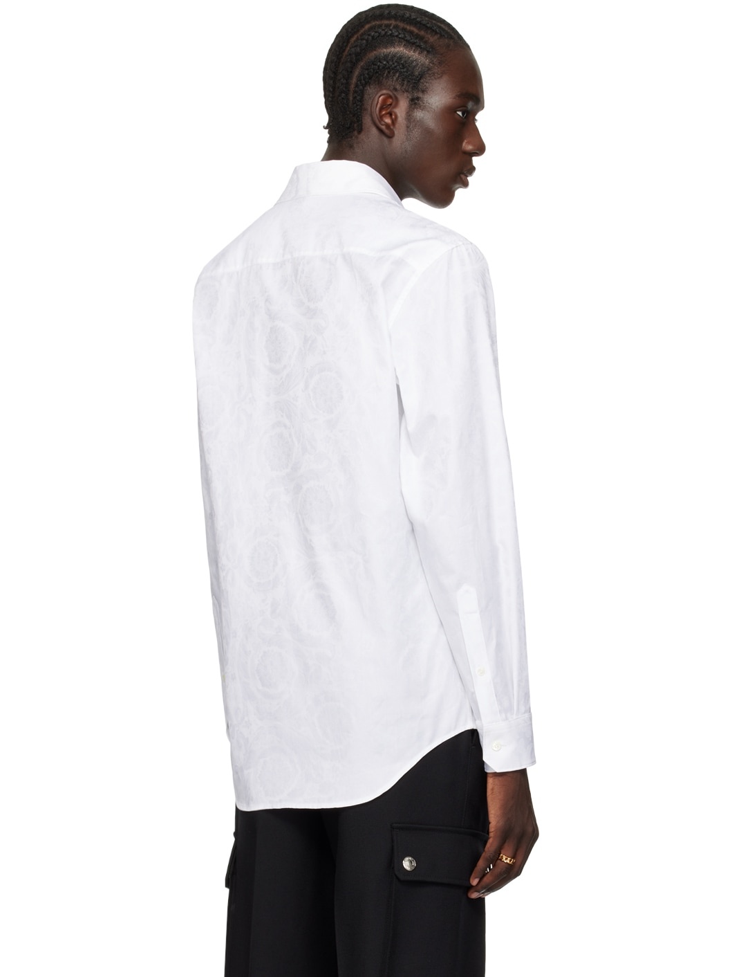 White Barocco Shirt - 3