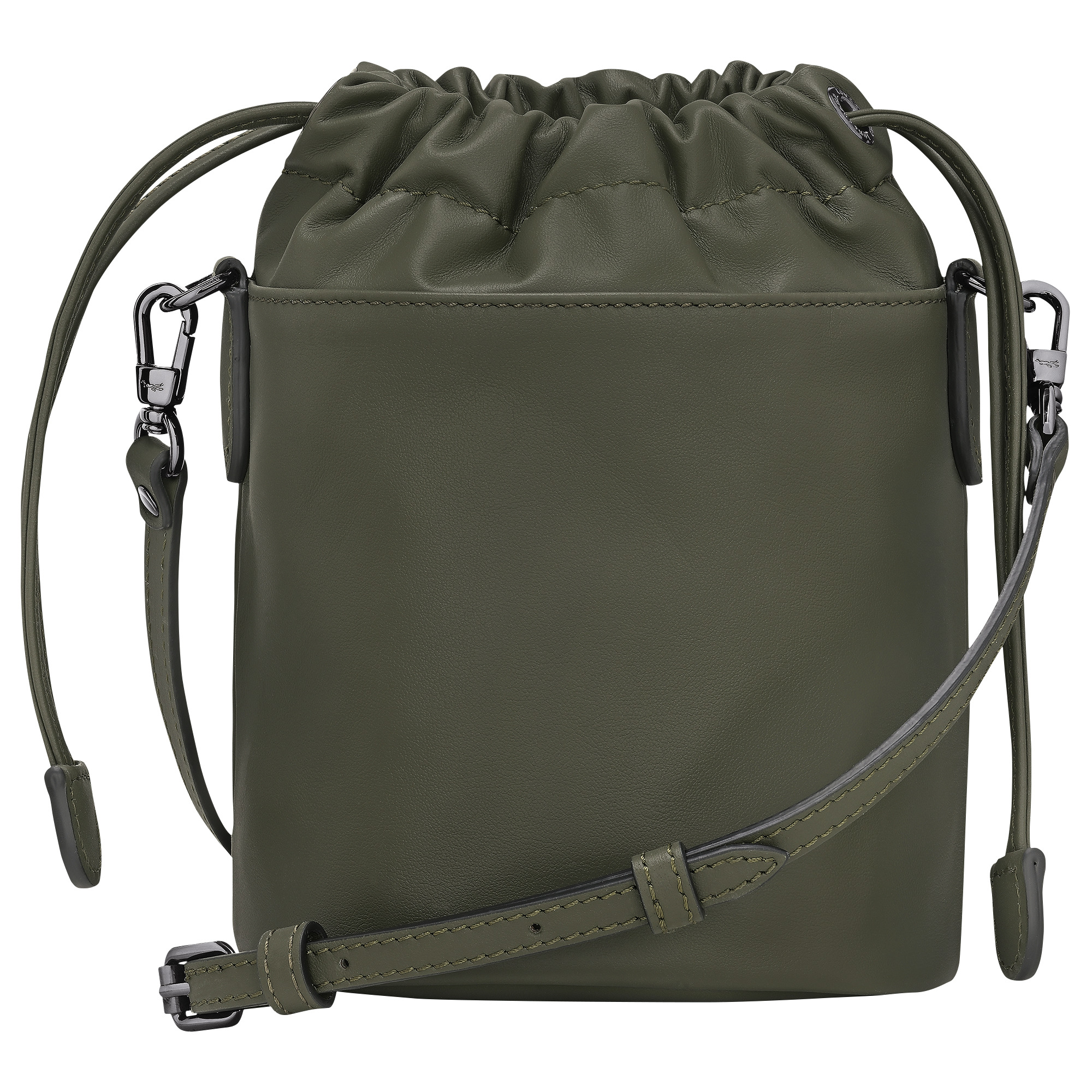 Le Pliage Xtra Bucket bag Fir - Leather - 4