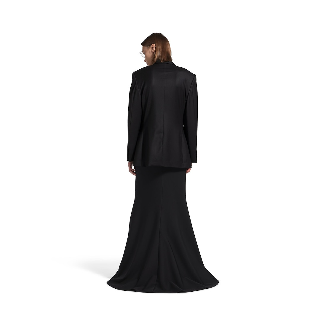 Women's Standard Tailored Jacket in New Black - 4