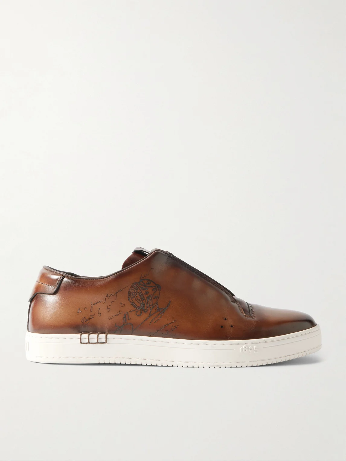 Playtime Scritto Venezia Leather Slip-On Sneakers - 1