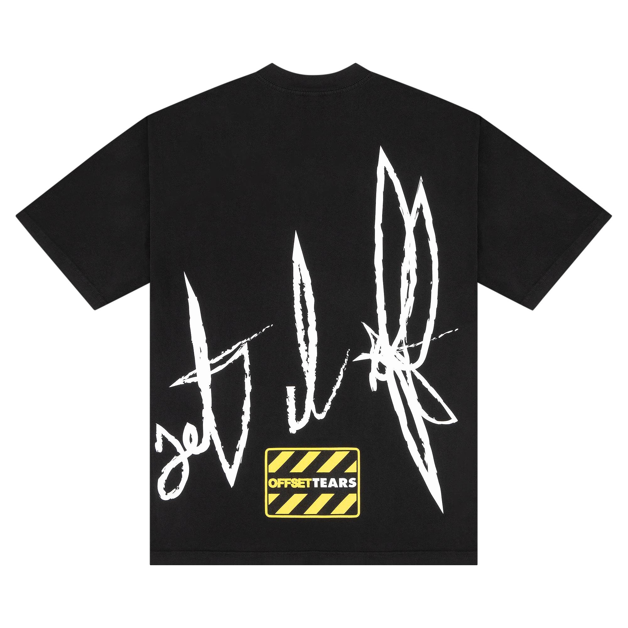 Denim Tears x Offset Set It Off #3 T-Shirt 'Black' - 2