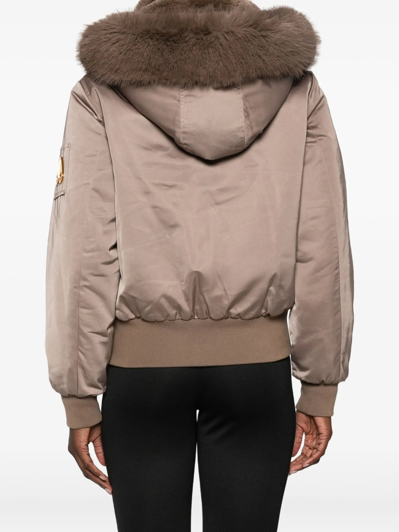 Moose Knuckles Zip-fastening Hooded Bomber Jacket 4