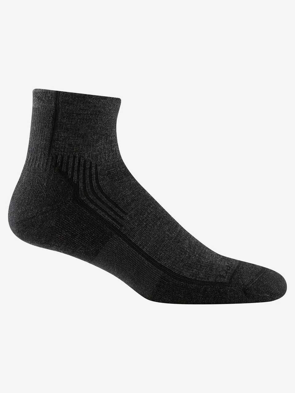 Men's Hiker 1/4 Midweight with Cushion Hiking Socks - 1