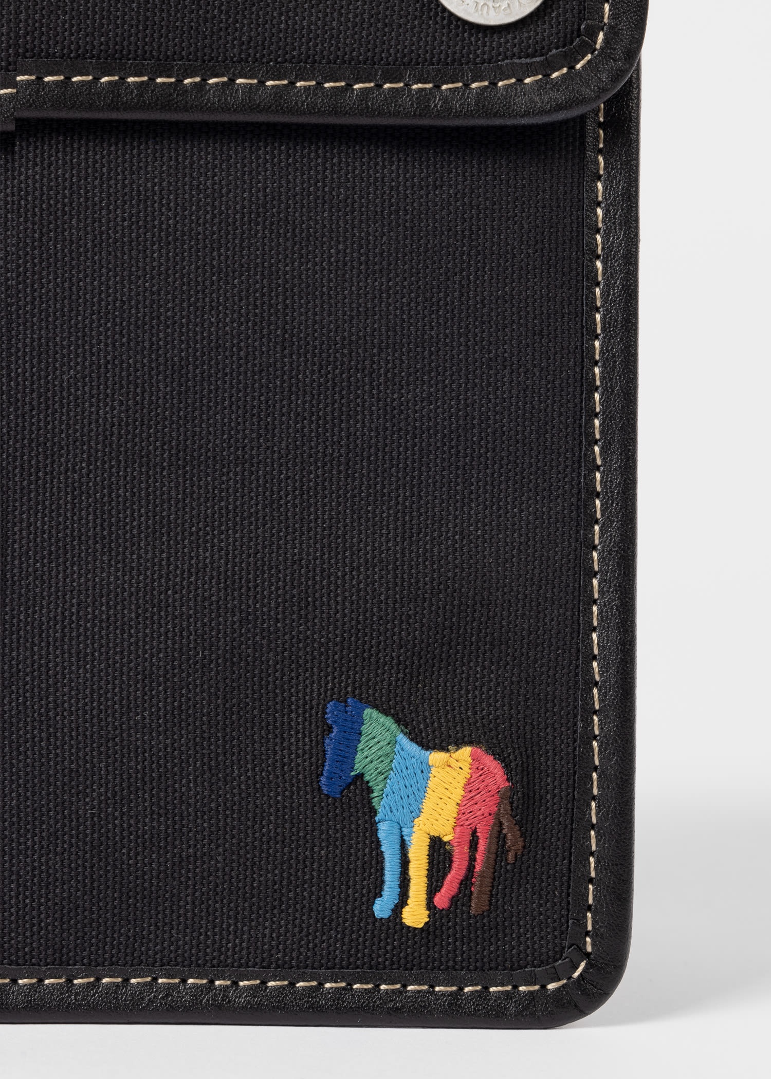 'Broad Stripe Zebra' Clip Wallet - 3