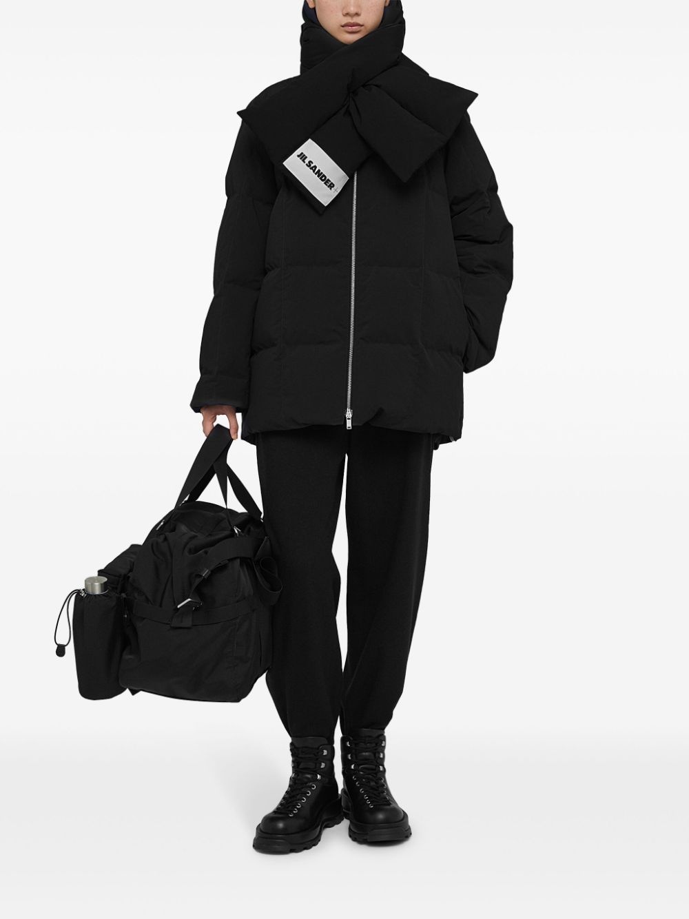 quilted down jacket - 2