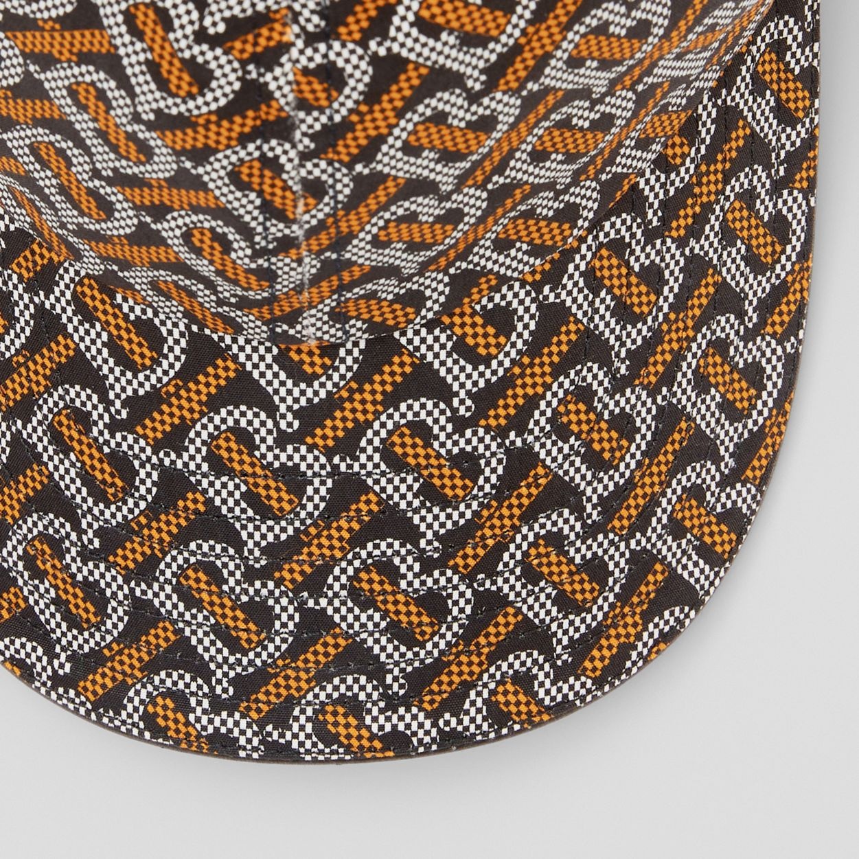 Monogram Print Cotton Baseball Cap - 5