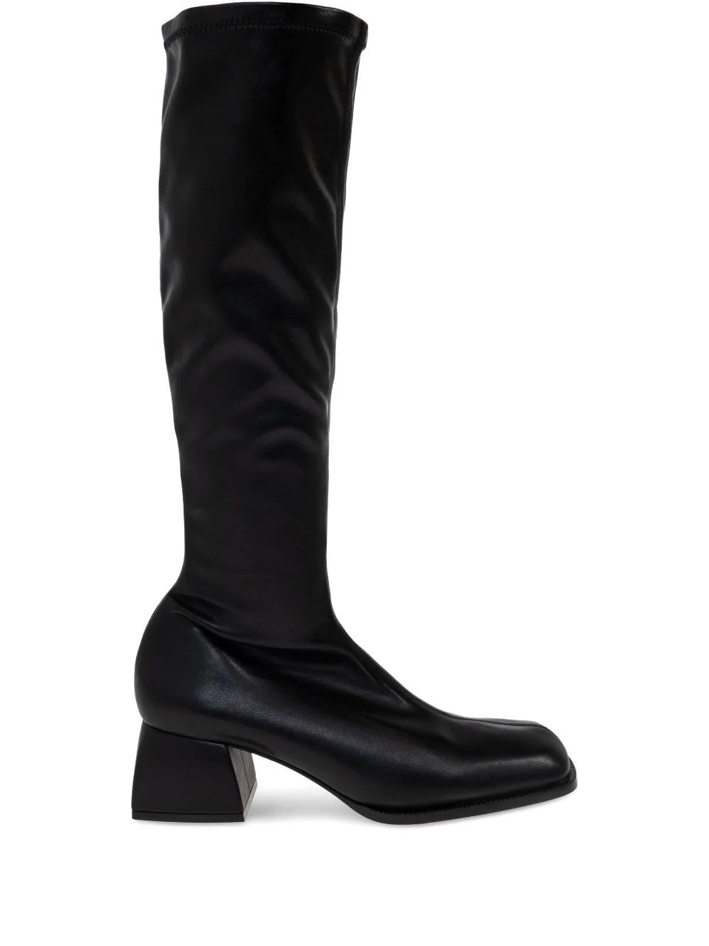leather knee-high boots - 1