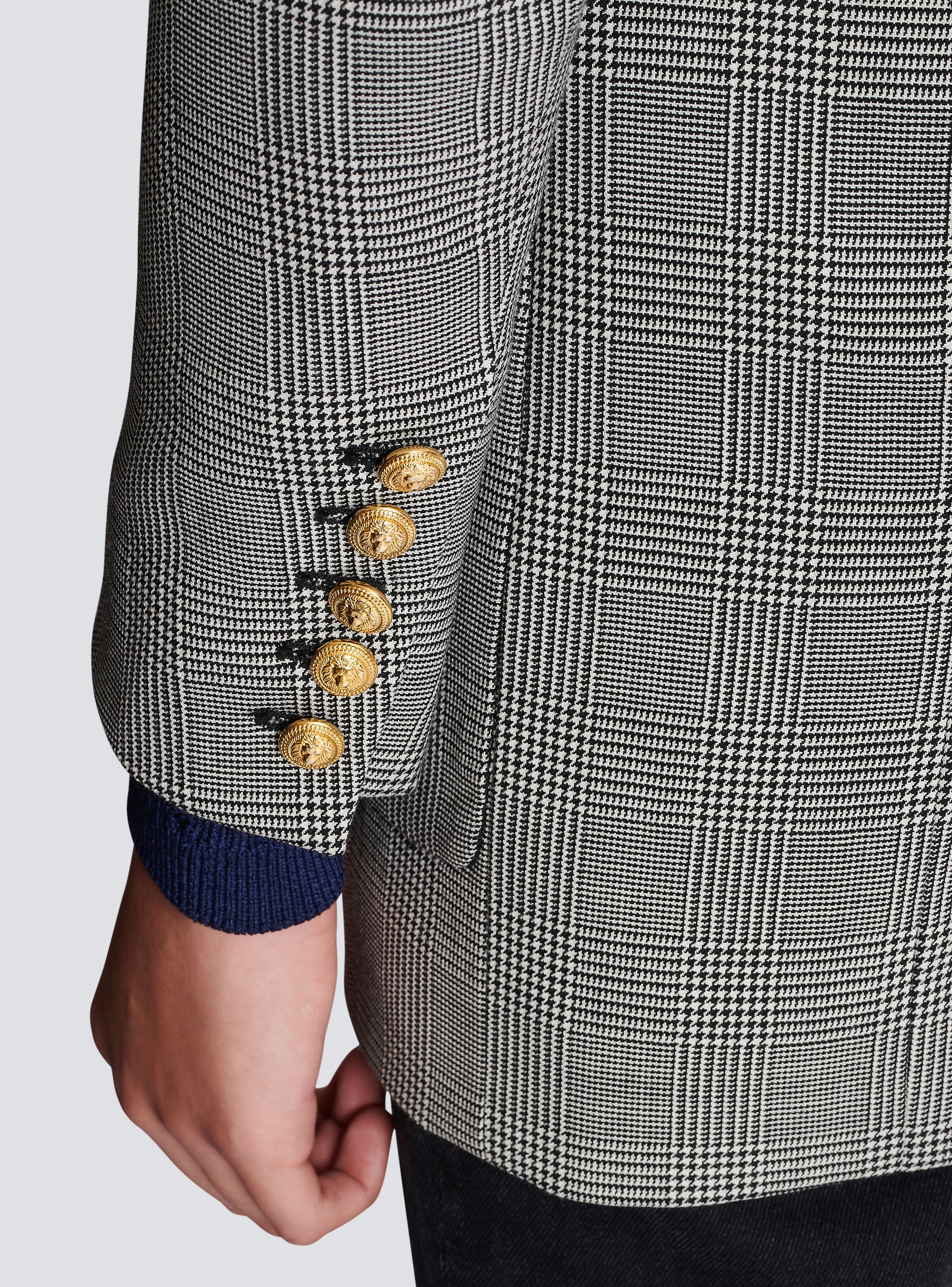 1-button wool jacket - 6