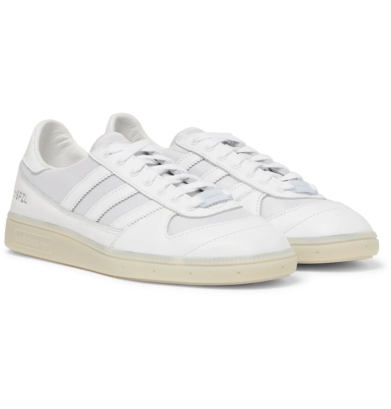 + New Order SPEZIAL Wilsy Leather and Reflective-Mesh Sneakers - 2