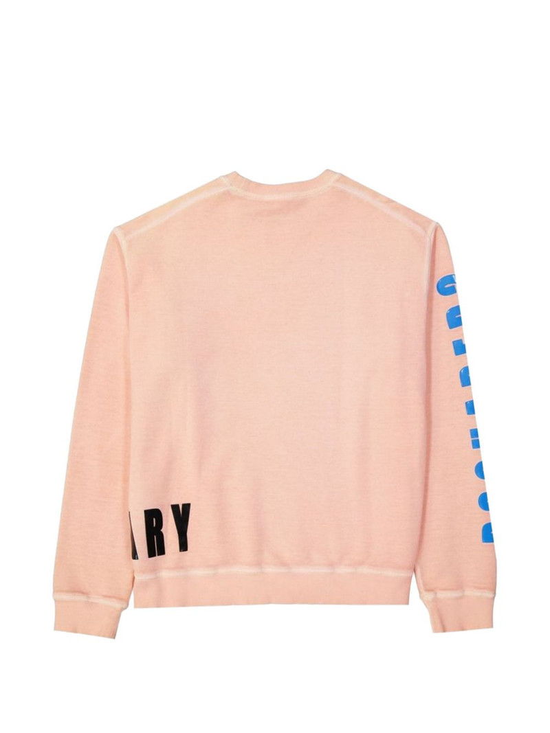 DSQUARED2 logo-print sweatshirt outlook