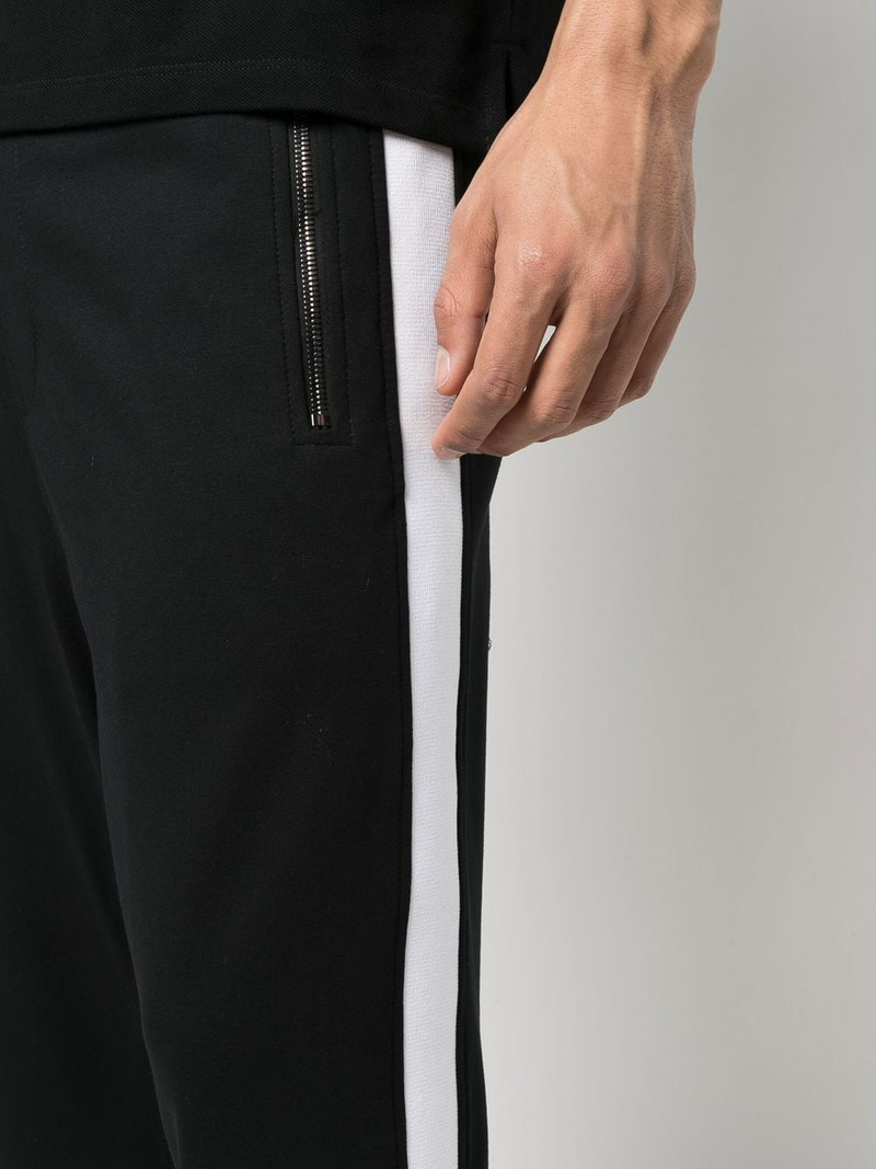 cropped cotton track pants 5