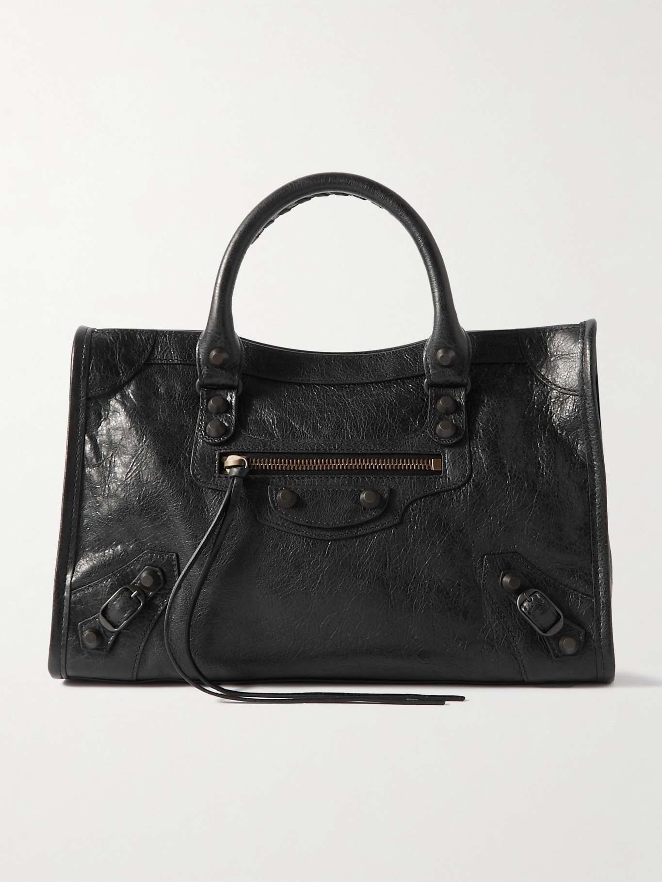 Le City small textured-leather tote - 1