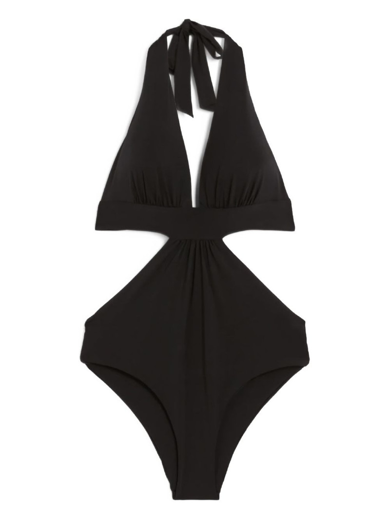 tie v-neck cassie swimsuit 1