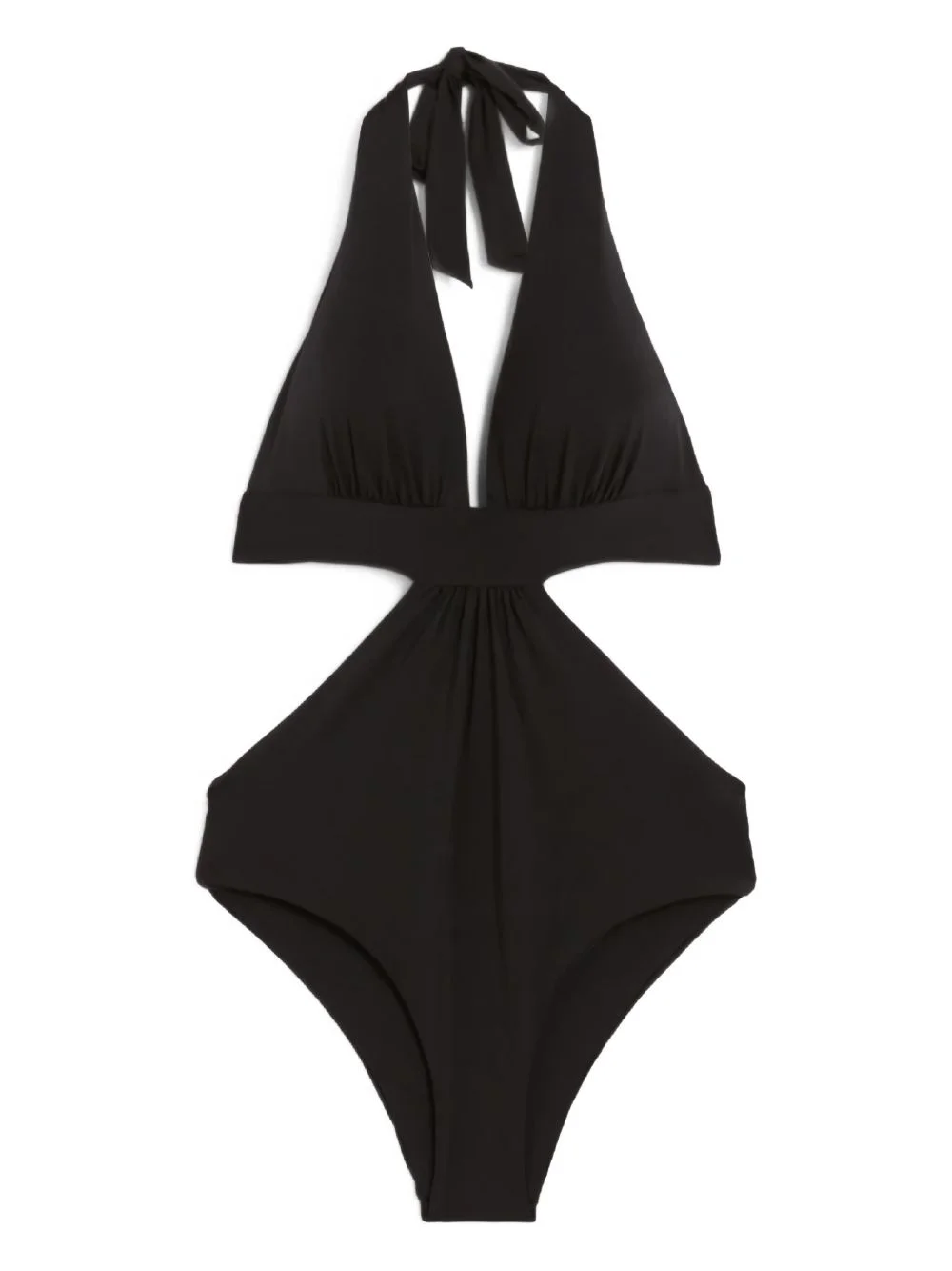 tie v-neck cassie swimsuit - 1