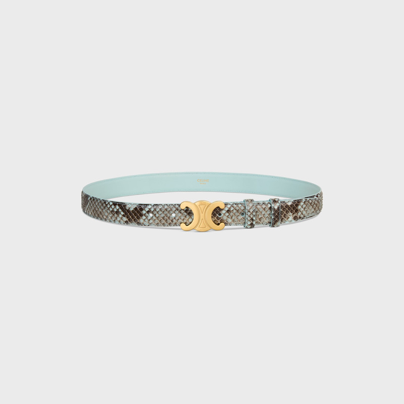 Triomphe Belt 25MM IN PYTHON 1