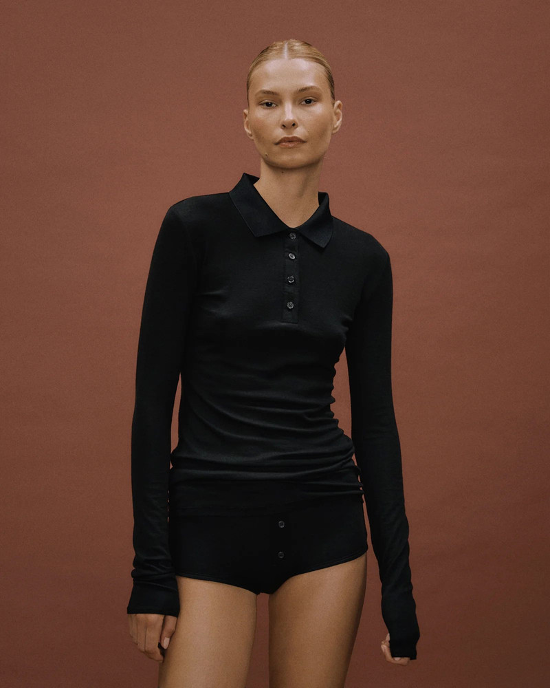 entire studios BOOTY SHORTS BLACK outlook