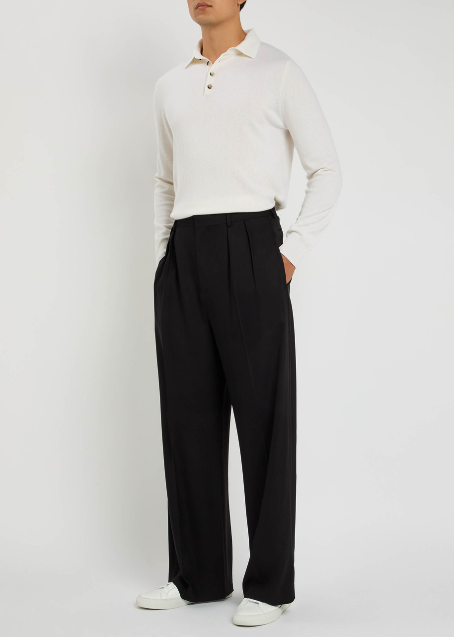 Allude Cashmere Polo Shirt - 4