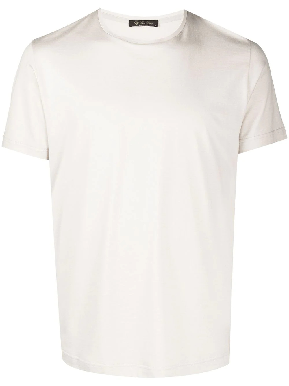 plain crew-neck T-shirt - 1